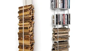 Tape y Rigo leñeras de pared