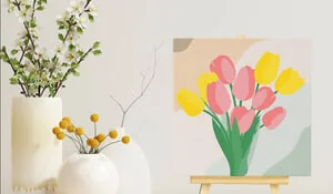 Cuadros para pintar con números