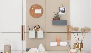 Reparte los elementos sobre la superficie de la lámina