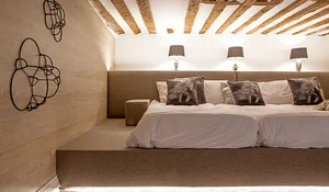 Dormitorio en el altillo o entreplanta