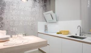 Cocina de una casa reformada