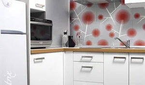 Cocina pequeña bien distribuida