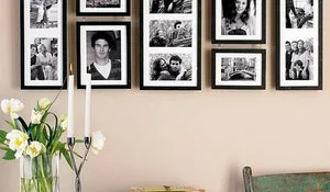 Colgar cuadros con guías bien alineados