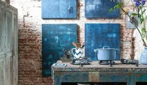 Complementos en azul índigo