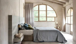 Dormitorio con telas de Lizzo