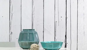 Papeles pintados que imitan maderas recicladas de NLXL de Piet Hein