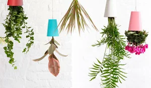 Regalos de navidad: macetas bocabajo