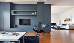 Salón con dos ambientes