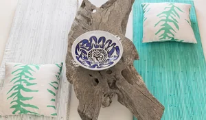 Colección de telas Port Lligat de Gancedo con motivos de algas