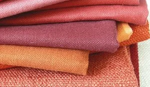 Textiles en rosa y coral