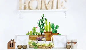 Vinilo con dibujo de cactus de Tenvinilo