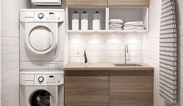 Zonas de lavado y plancha cómodas y funcionales