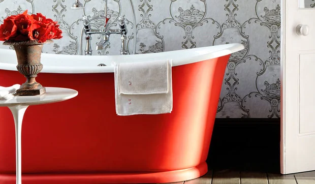 La bañeras antiguas están de moda