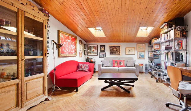 Una buhardilla en el centro de Madrid