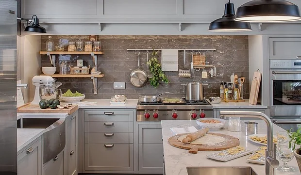 Una cocina para disfrutarla en familia