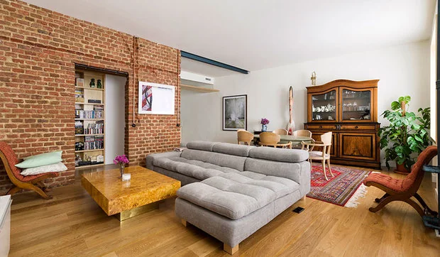 Piso reformado de estilo minimal industrial