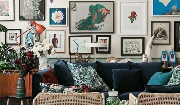 Ideas para decorar con cuadros y marcos a medida