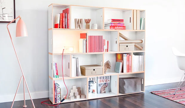 BrickBox: las estanterías modulares a tu medida