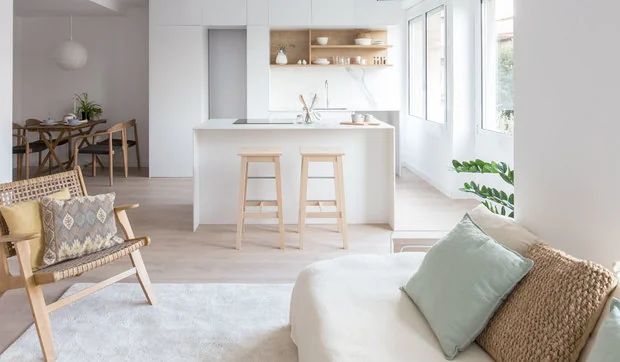 Un piso de 75 metros muy bien aprovechado