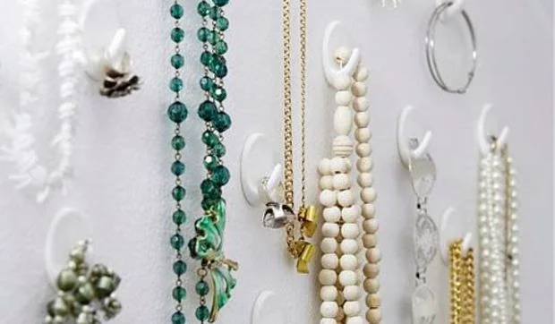 Ideas para guardar tus collares