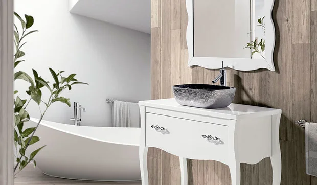 Decora tu baño con muebles de estilo vintage