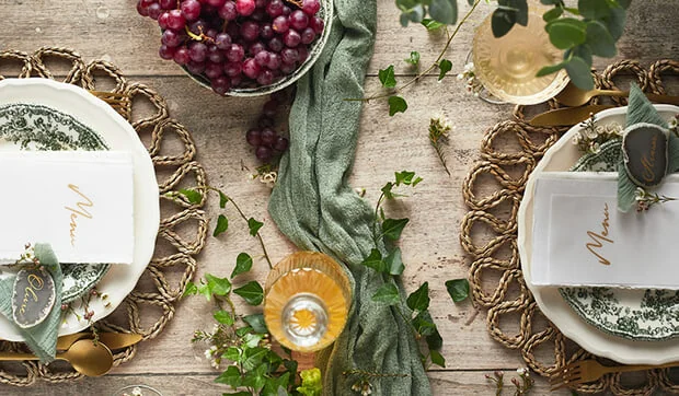 Mesas de verano frescas... y muy dulces