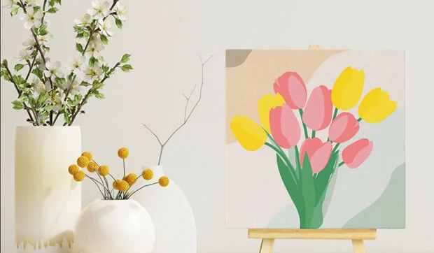 Cuadros para pintar con números