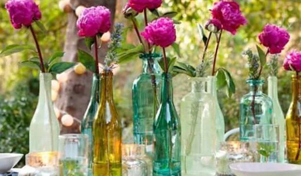 8 ideas decorativas para reciclar botellas y tarros 