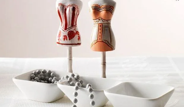 Adornos delicados con un toque vintage