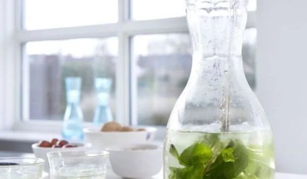 Agua aromatizada, un refresco rico y natural