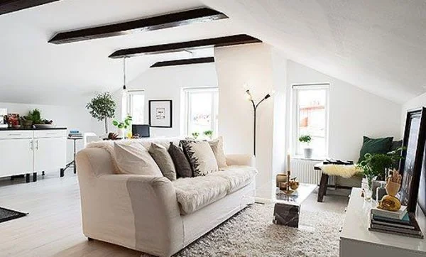 Apartamento abuhardillado de 35 metros cuadrados