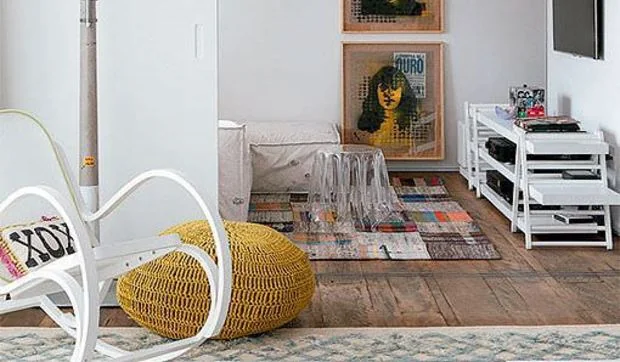 Apartamento con decoración ecléctica