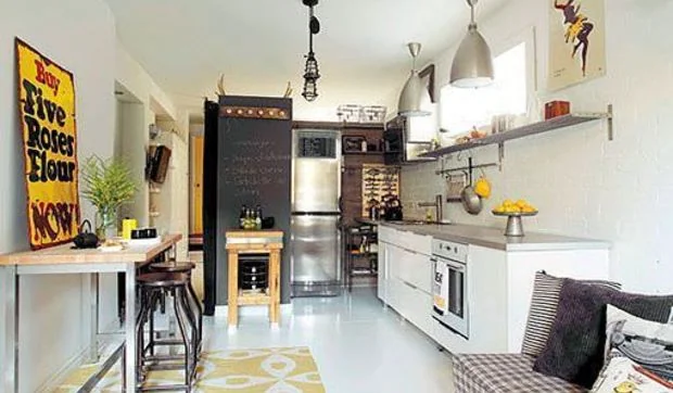 Un apartamento de 40 m2 muy bien aprovechado