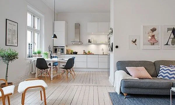 Apartamento femenino, elegante, acogedor y luminoso