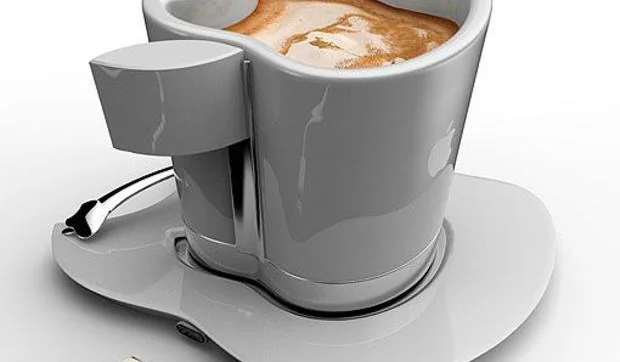 Apple iCup, una taza de café inspirada en la famosa manzana