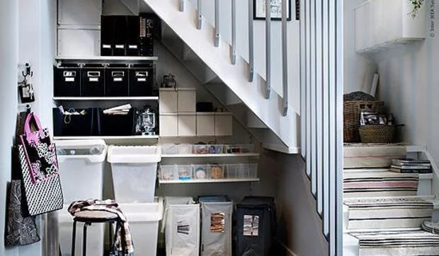 Aprovechar el hueco de la escalera