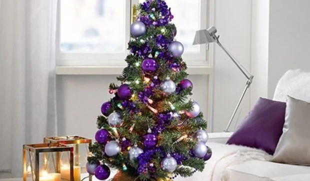 Árbol de Navidad para espacios pequeños