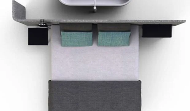 Area Bed, un nuevo concepto de cama firmado por Alain Gilles