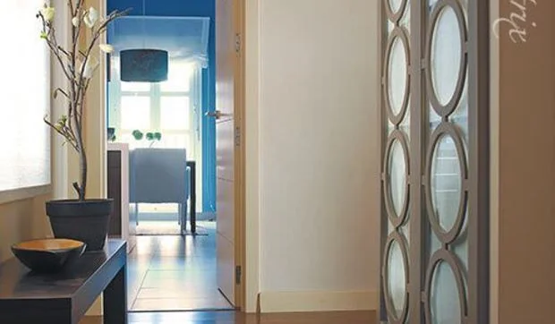 Armarios para separar el recibidor del salón