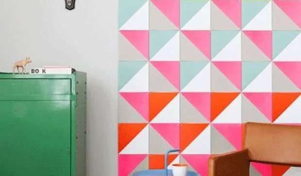 Azulejos de papel para dividir ambientes