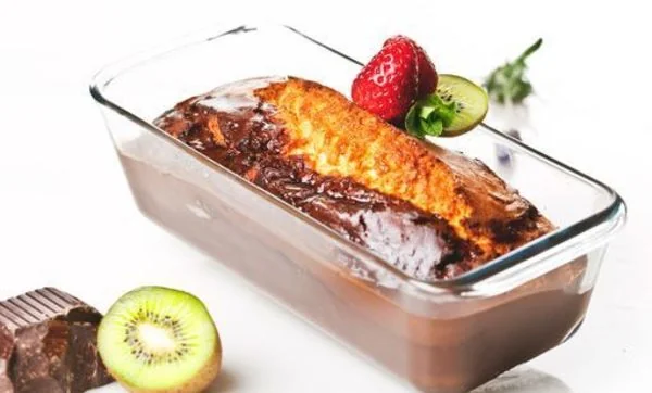 Bizcocho de arroz con chocolate especiado