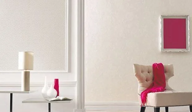 Texturas blancas para revestir las paredes