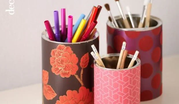 Botes reciclados con estilo