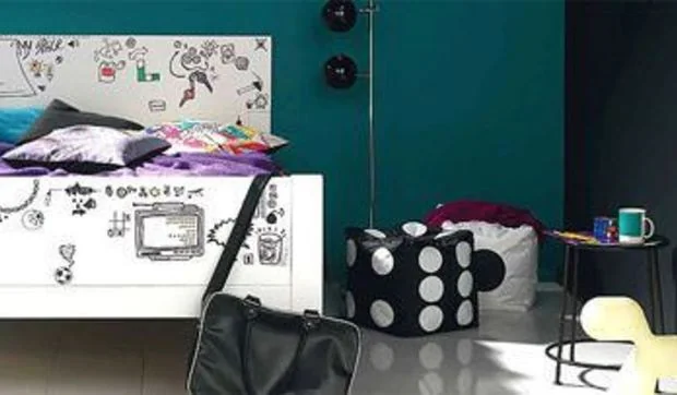 Camas decoradas para los adolescentes