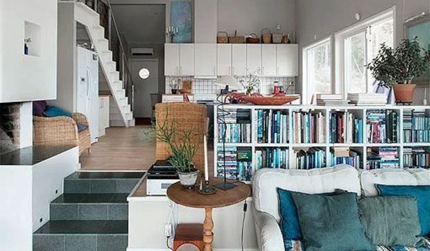 Casa de madera con vistas al mar Báltico