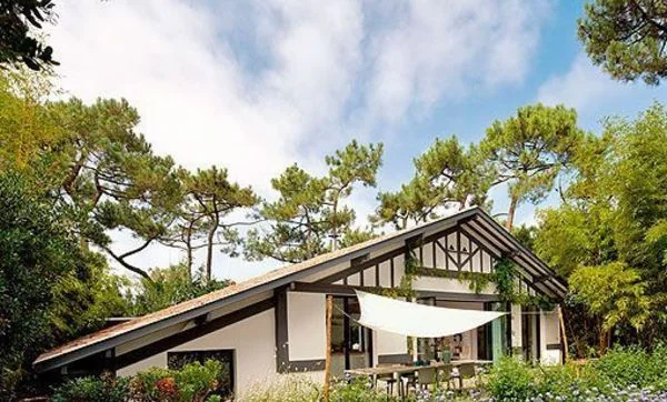 Casa de verano en la costa francesa