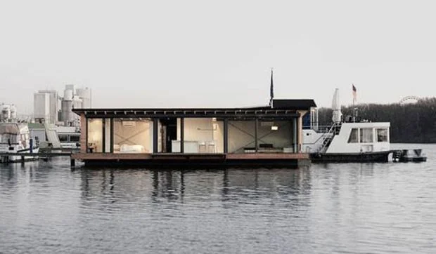 Casa flotante de alquiler en Berlín