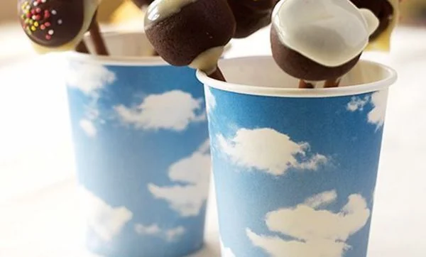 Chupa chups de brownie