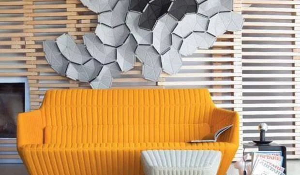 Clouds, piezas de tela para adornar la pared