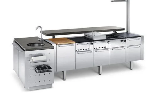 Cocina para exterior modular